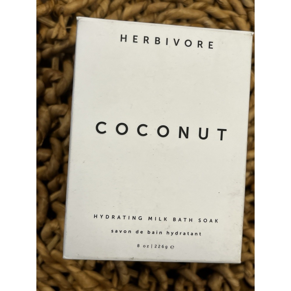 Herbivore Botanicals Coconut MILK Bath Soak Moisturizing Hydrating - Picture 2 of 4